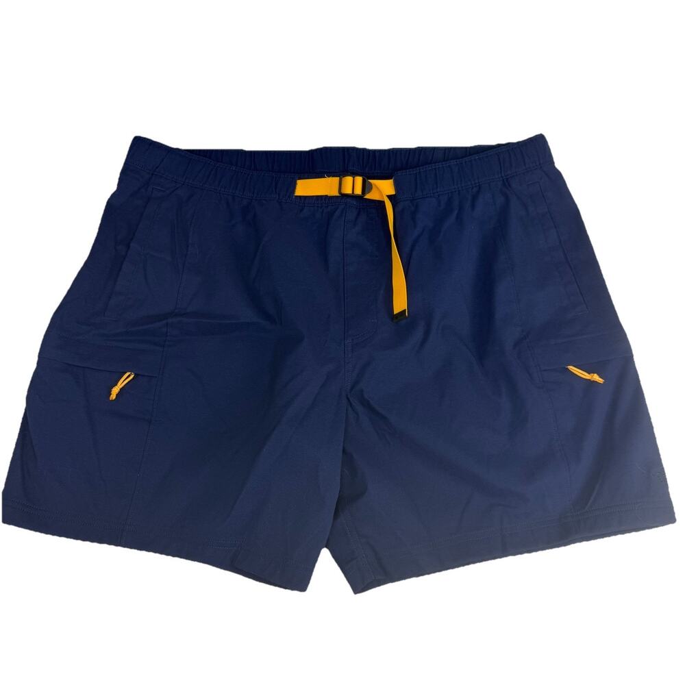 NWT The North Face Class V Belted Men's Shorts Sz XXL Navy Blue FlashDry  HIking